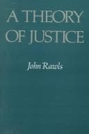 Cover of A theory of justice