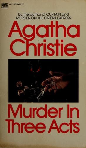Cover of Murder in Three Acts