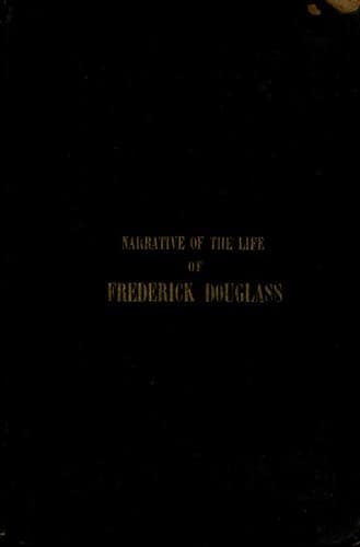 Cover of Narrative of the life of Frederick Douglass